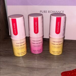 Bundle of 3 Bosom Buddy Tingling Lip Balm